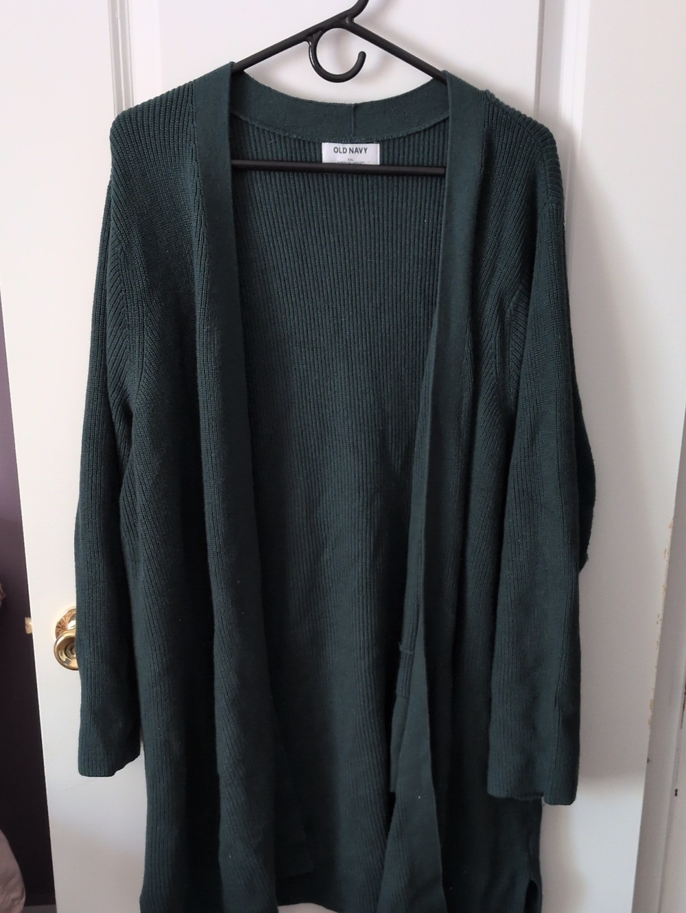 Old Navy Forest Green Open-Front Women's Cardigan